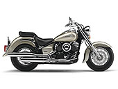 XVS400C ドラッグスタークラシック/ライトイエローイッシュグレーメタリック9（ゴールド）