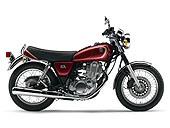 F.I.採用ニューSR400 2009年12月21日発売/ディープレッドメタリックK（レッド）